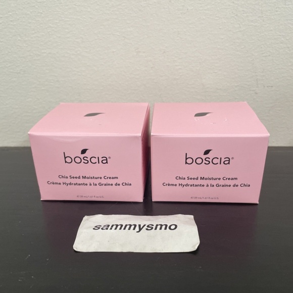 Boscia Chia Seed Moisture Cream 1.61oz NEW Hydrating Skincare, x2 - Picture 1 of 5